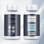 Mito Renewal Complete Urolithin A 500mg supplement facts panel and capsules